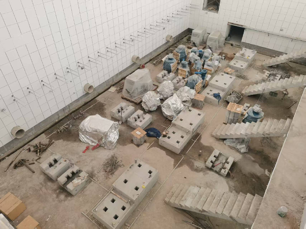 水泵现场安装图